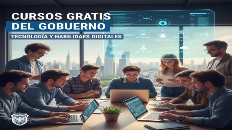 Lee más sobre el artículo Cursos gratis del gobierno en tecnología y habilidades digitales