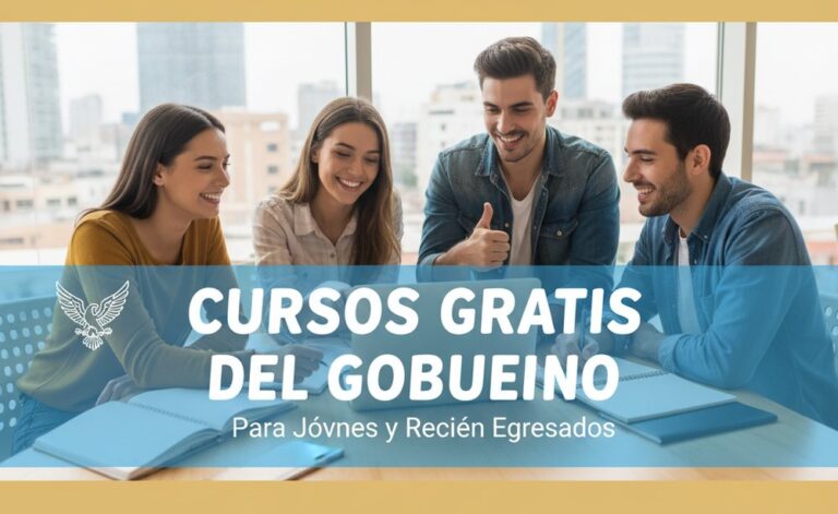 Lee más sobre el artículo Cursos gratis del gobierno para jóvenes y recién egresados