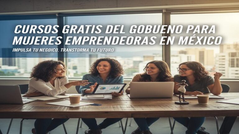 Lee más sobre el artículo Cursos gratis del gobierno para mujeres emprendedoras en México